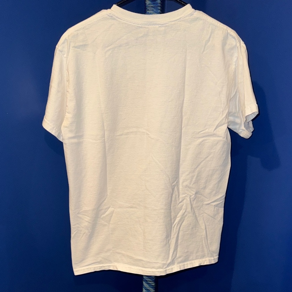 Bob Marley White & Black Graphic Tee Size Medium UNISEX - Picture 5 of 16